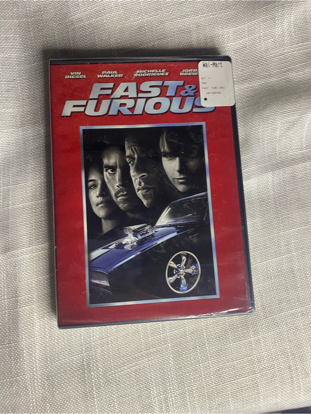 Fast & Furious DVD - Red Cover